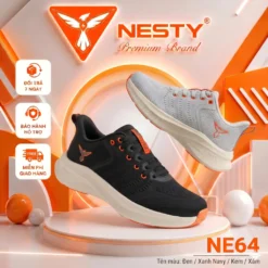 [NE64] Giày Sneaker Thương Hiệu Nesty – Giày Thể Thao Êm Chân Thoáng Khí Đế Cao Su Chống Trơn Trượt