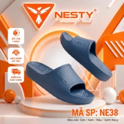 [NE38] Dép Bánh Mì Đúc Nguyên Khối NESTY Chất Liêu Nhựa EVA Đế 3Cm Êm Mềm Chống Trơn Trượt Tốt